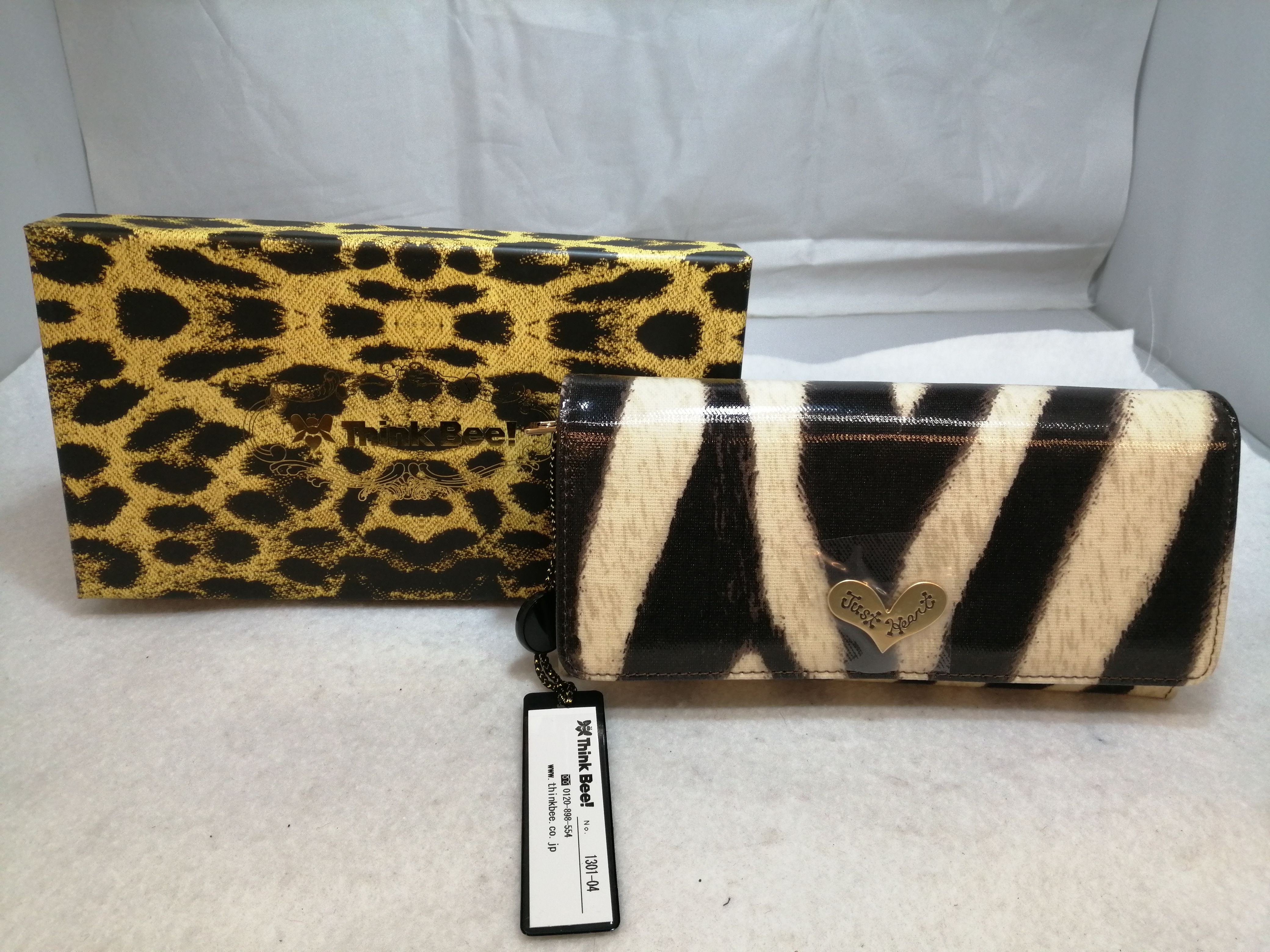 Think Bee 長財布 ゼブラ柄 Hardoffnetmall Webno