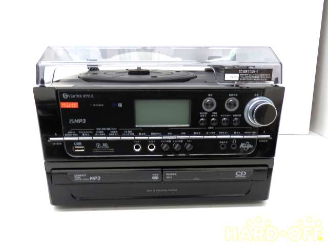 レコードやCD等、多彩なメディアが楽しめ