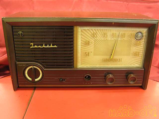トウシバ Toshiba ジャンク品 真空管ラジオ 東芝 マツダ Hardoffnetmall Webno