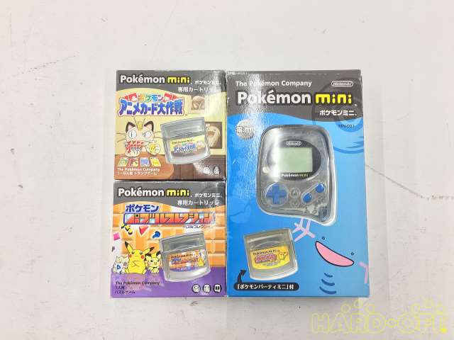 Pokemon Company ポケモンミニ ソフト4本セット Hardoffnetmall Webno Pokemon Company ポケモンミニ ソフト4本セット Hardoffnetmall Webno