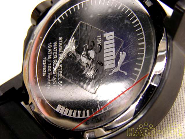 puma watch stainless steel 805