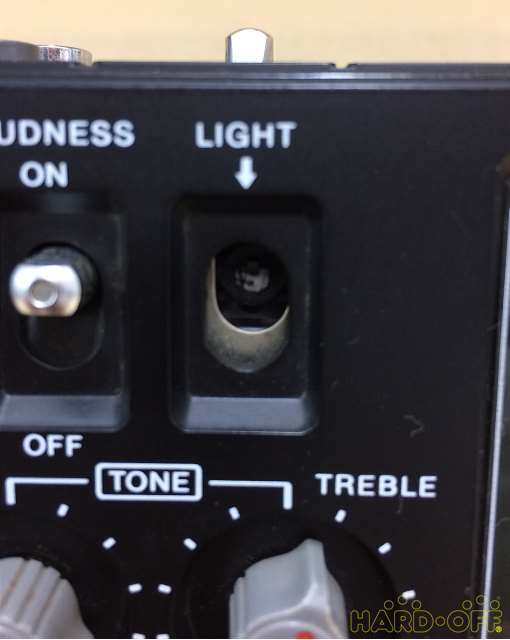 LIGHTスイッチ欠損