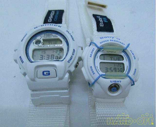 G-SHOCKとBaby-GのUPです。